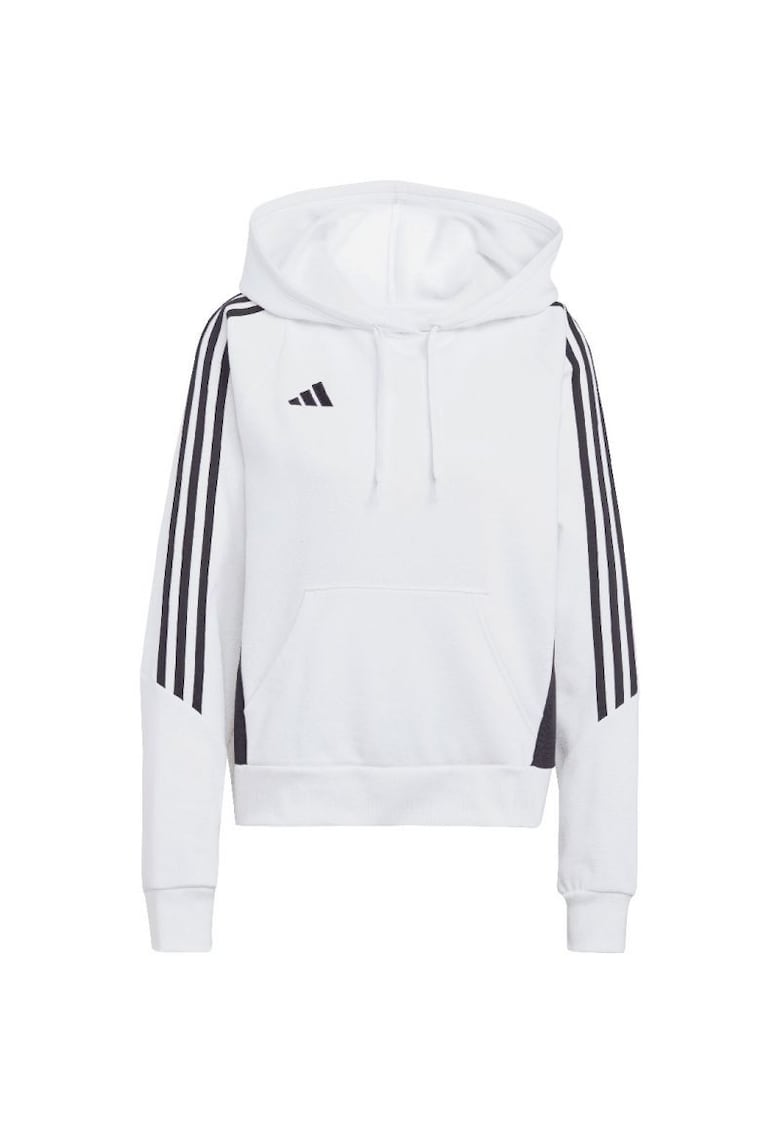 Hanorac cu gluga pentru dama Bumbac - Alb