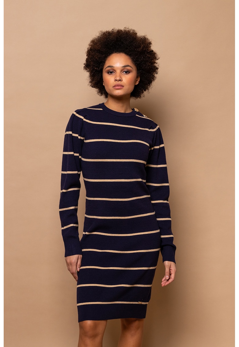 Rochie mini cu model in dungi