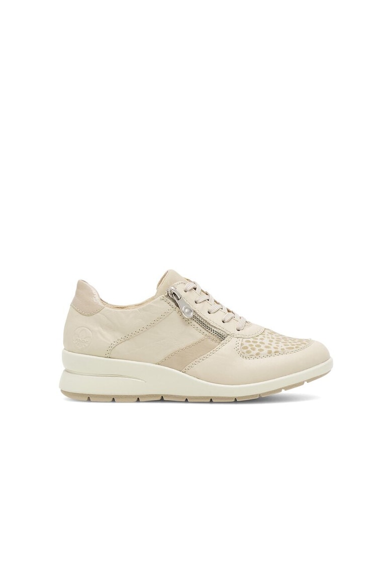 Pantofi sport dama - 590559 - Piele naturala - Ecru - Ecru