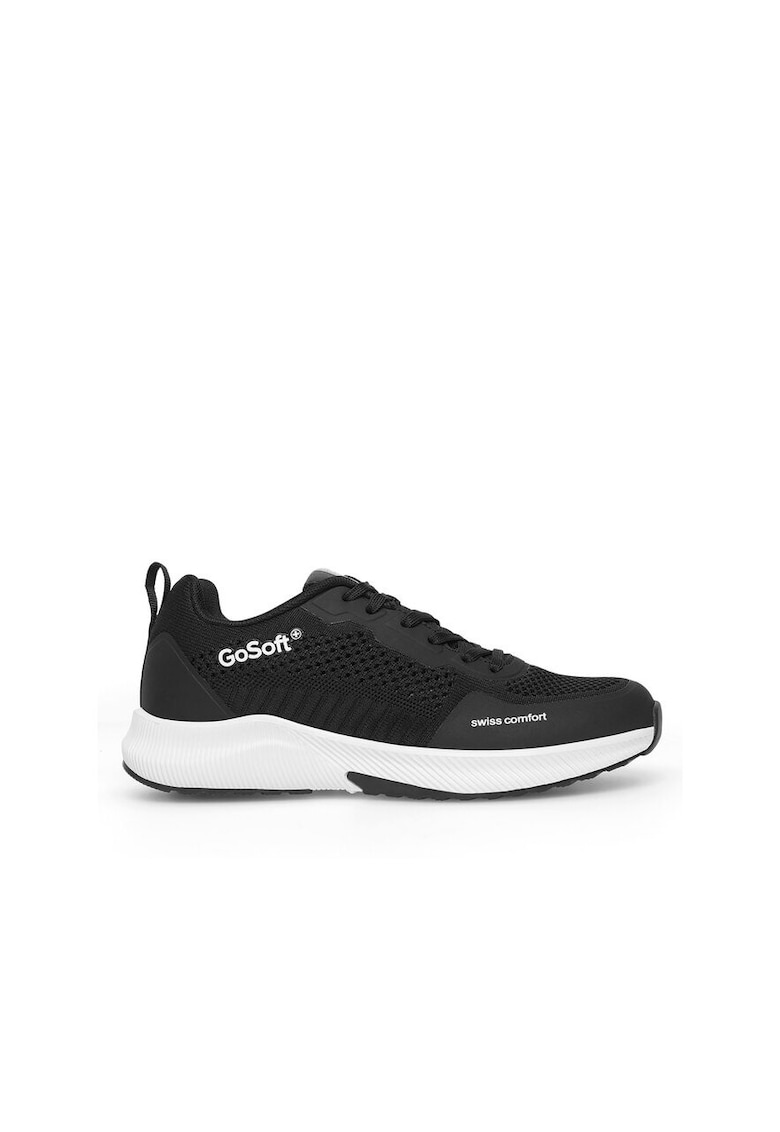 Pantofi sport dama - 590559 - Sintetic/Textil - Negru -