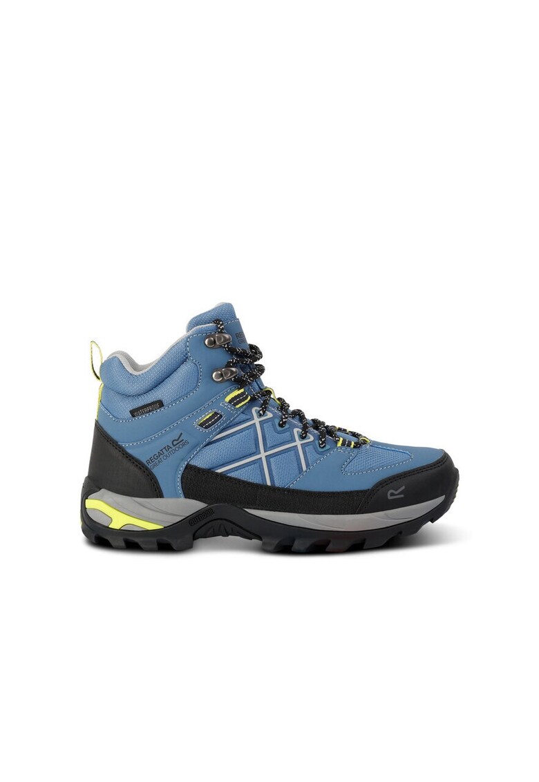 Pantofi trekking dama - 304122 - Piele ecologica - Albastru