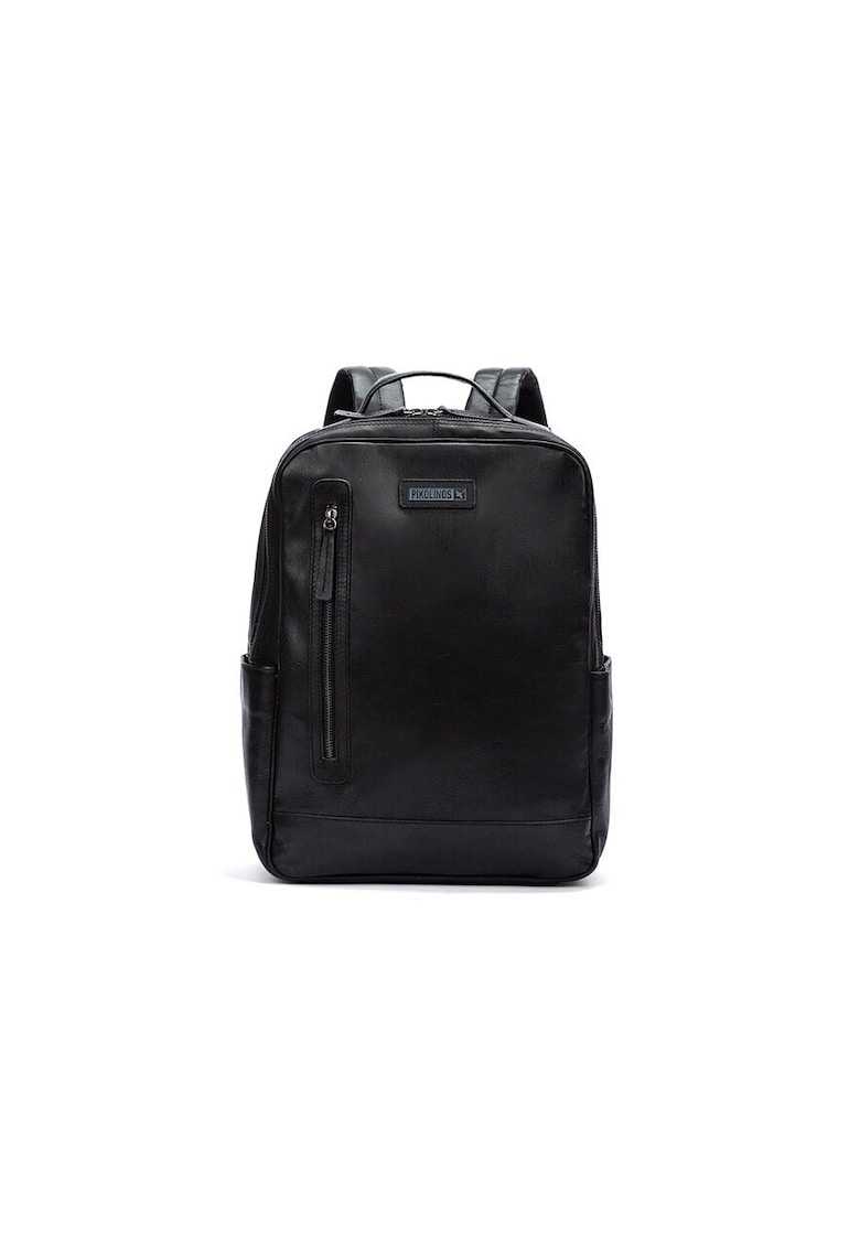 Rucsac unisex - 844544 - Piele naturala - Negru