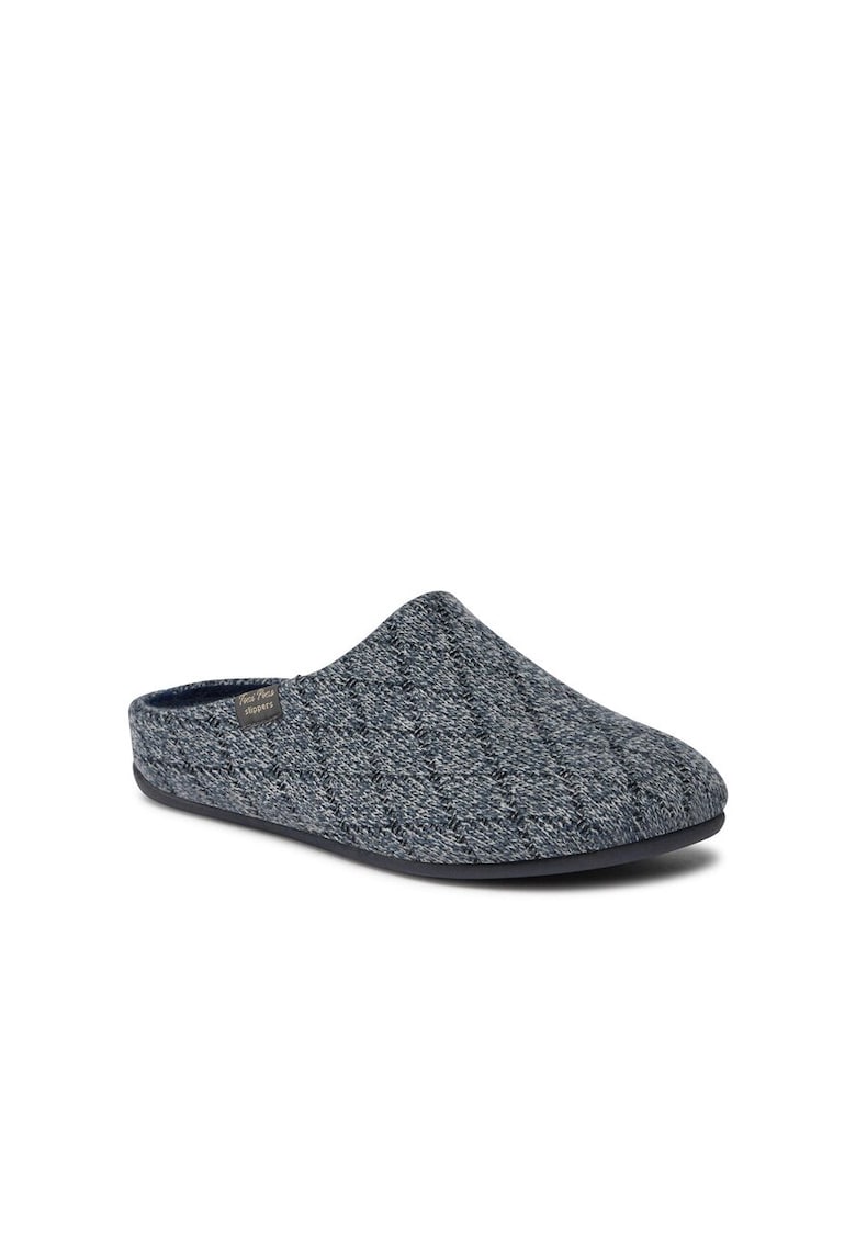 Papuci de casa barbati - 303201 - Textil - Gri