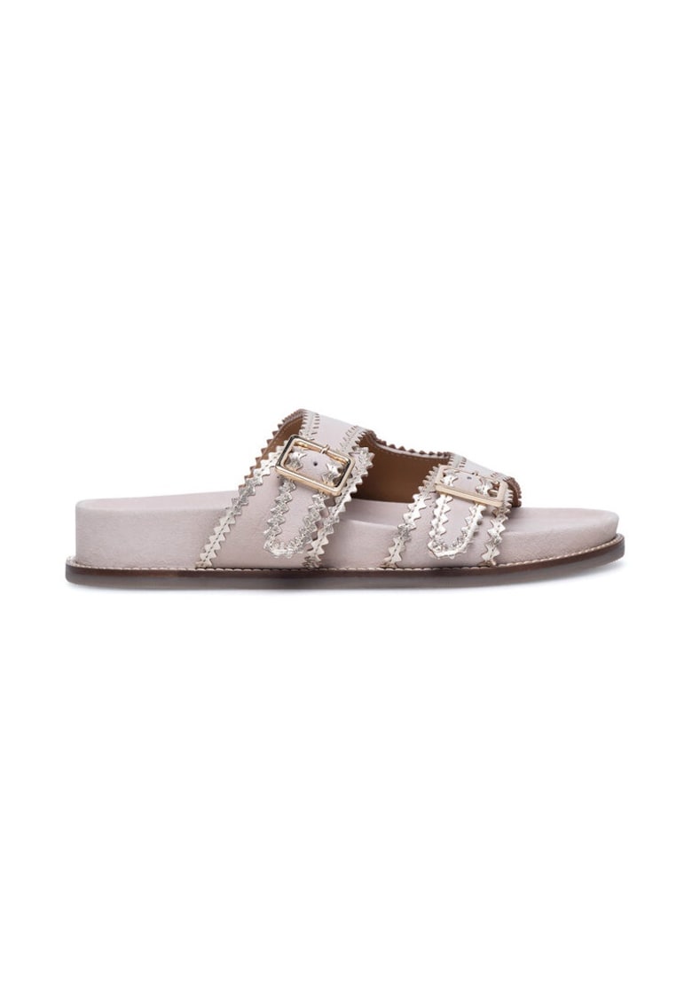 Slapi dama - 590559 - Piele naturala - Bej - Bej