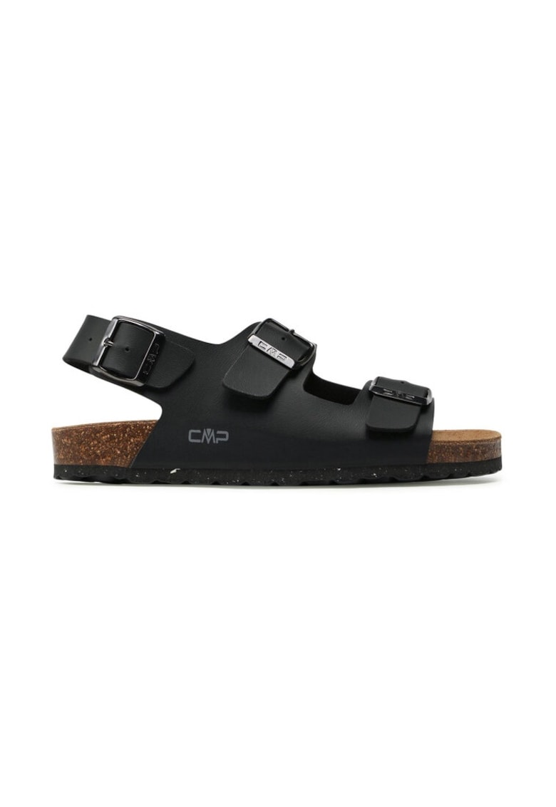 Sandale dama - 300213 - Piele ecologica - Negru