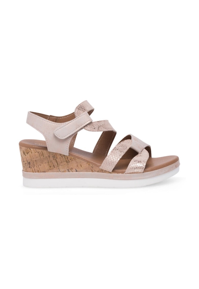 Sandale dama - 590559 - Sintetic - Roz - Roz