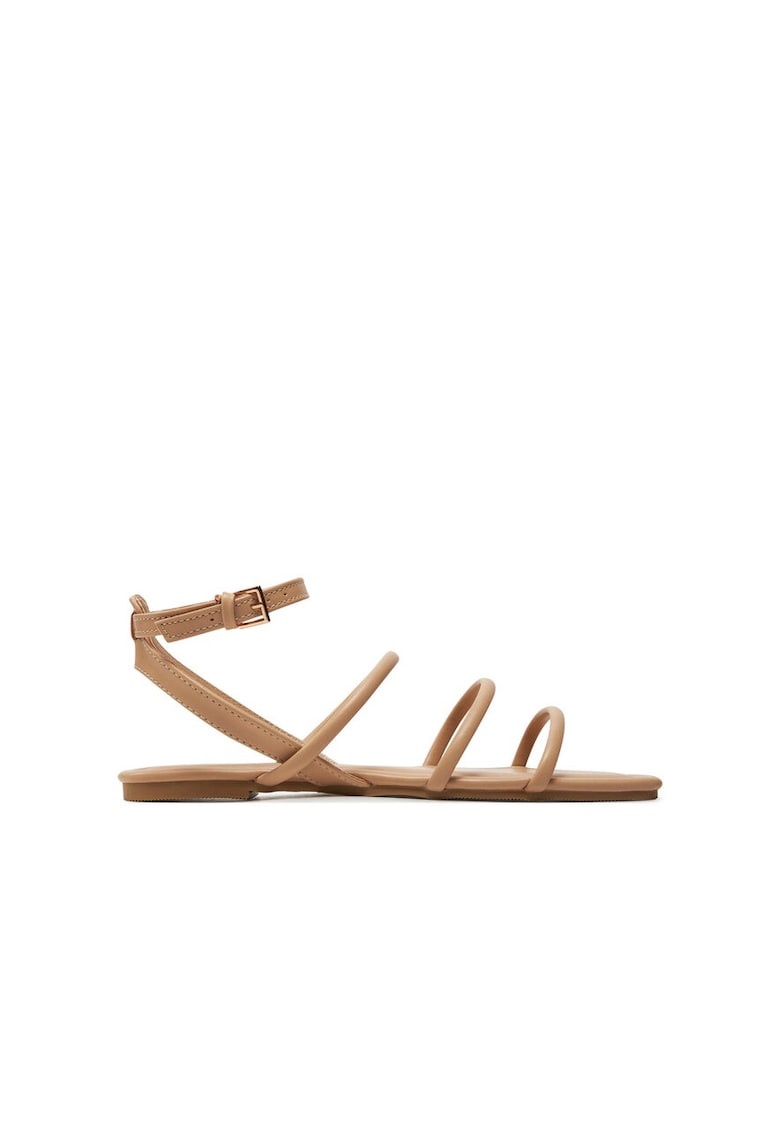 Sandale dama - 304009 - Piele ecologica - Bej - Bej