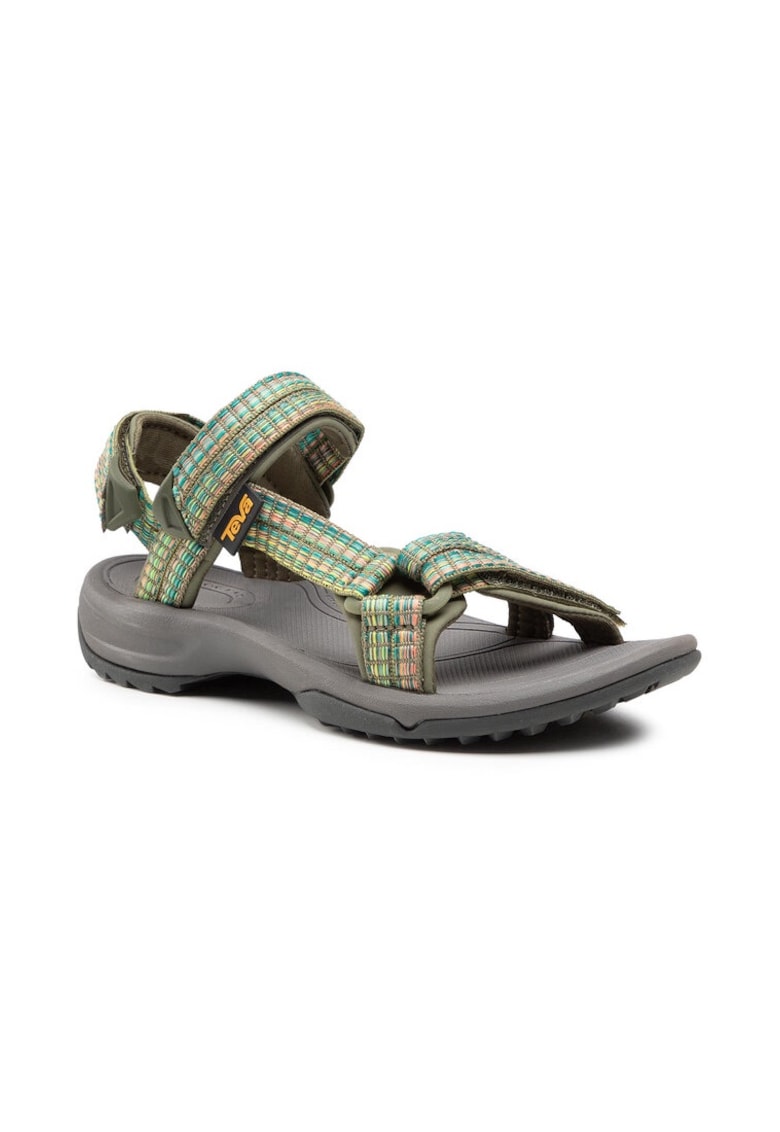 Sandale dama - 208123 - Piele ecologica - Verde