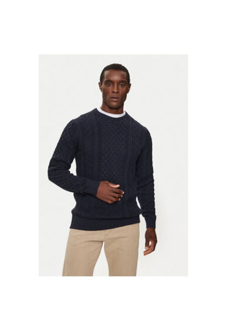 Pulover barbati -  420832 - Bleumarin - Bumbac - Pulover barbati -  420832 - Bleumarin - Bumbac -