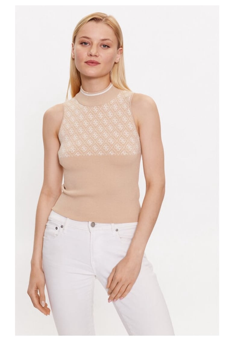 Pulover dama - 883301 - Bej - Viscoza