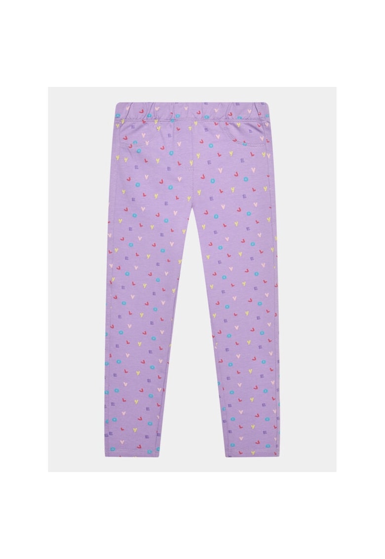 Pantaloni copii - 321185 - Violet - Bumbac