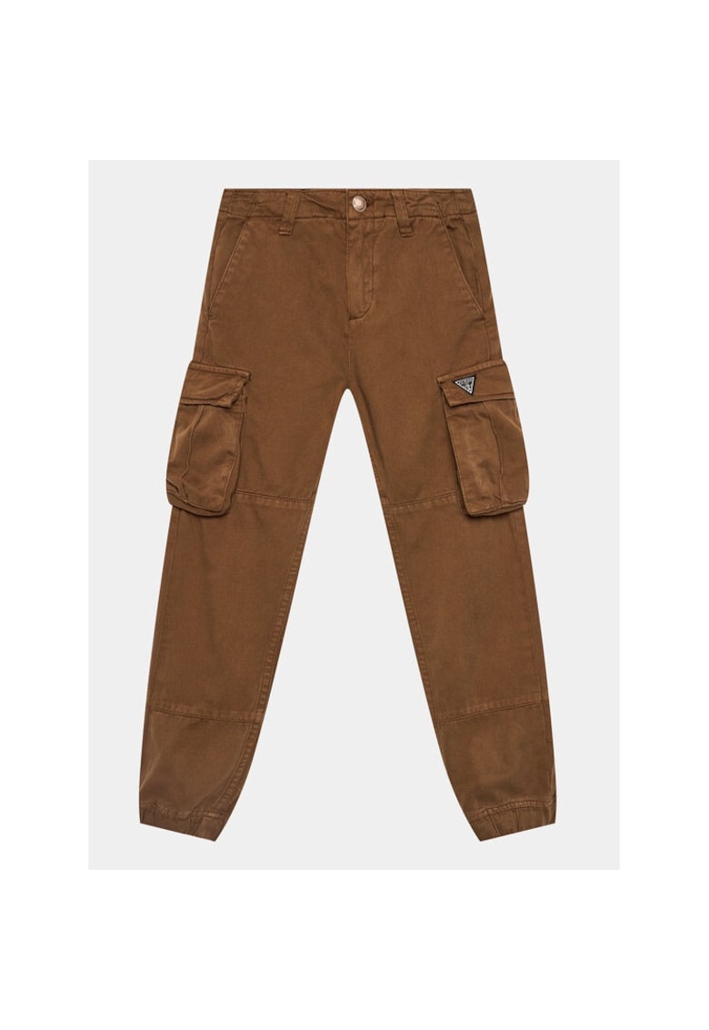 Pantaloni copii - 971558 - Maro - Bumbac