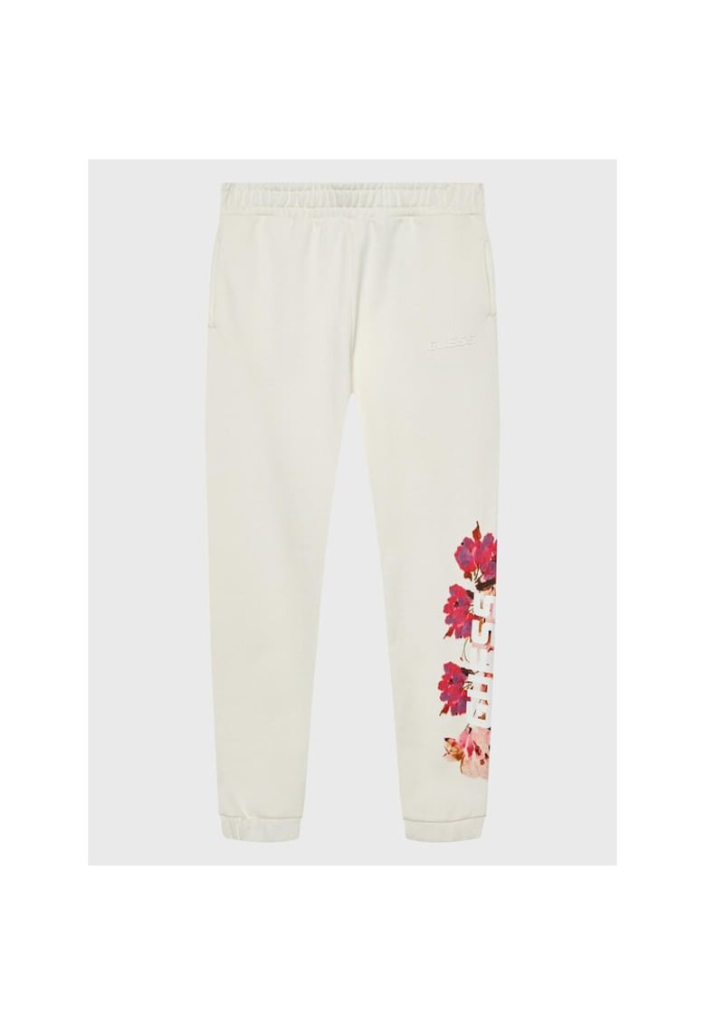 Pantaloni copii - 70138 - Alb - Bumbac