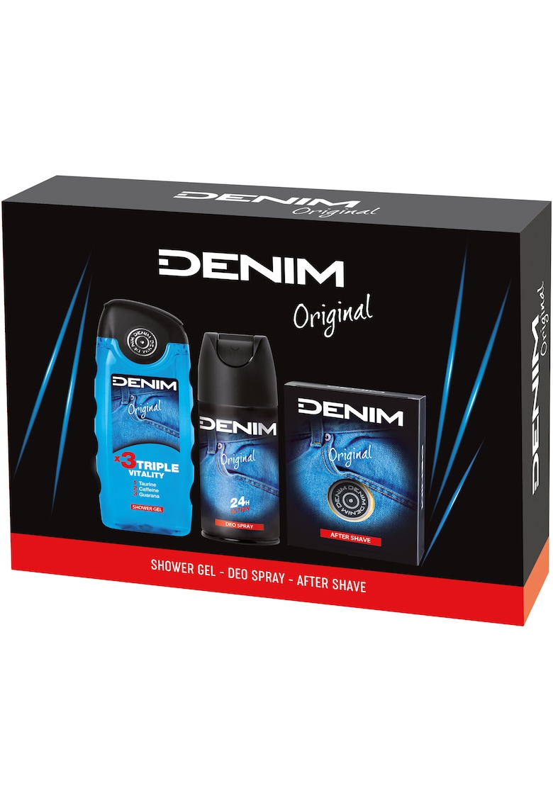 Set cadou  Original: Lotiune dupa ras - 100 ml + Gel de dus - 250 ml + Deodorant spray - 150 ml