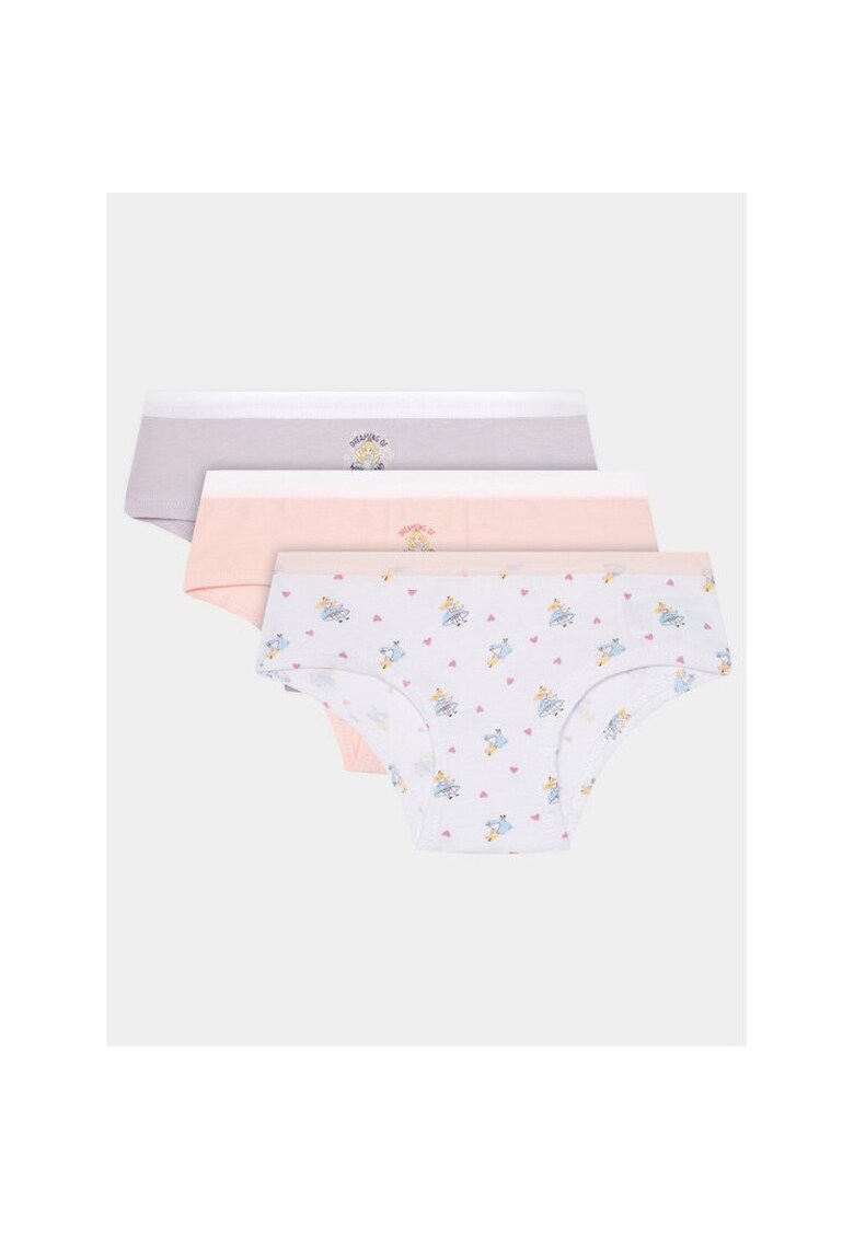 Set 3 perechi chiloti - 832759 - Multicolor - Bumbac