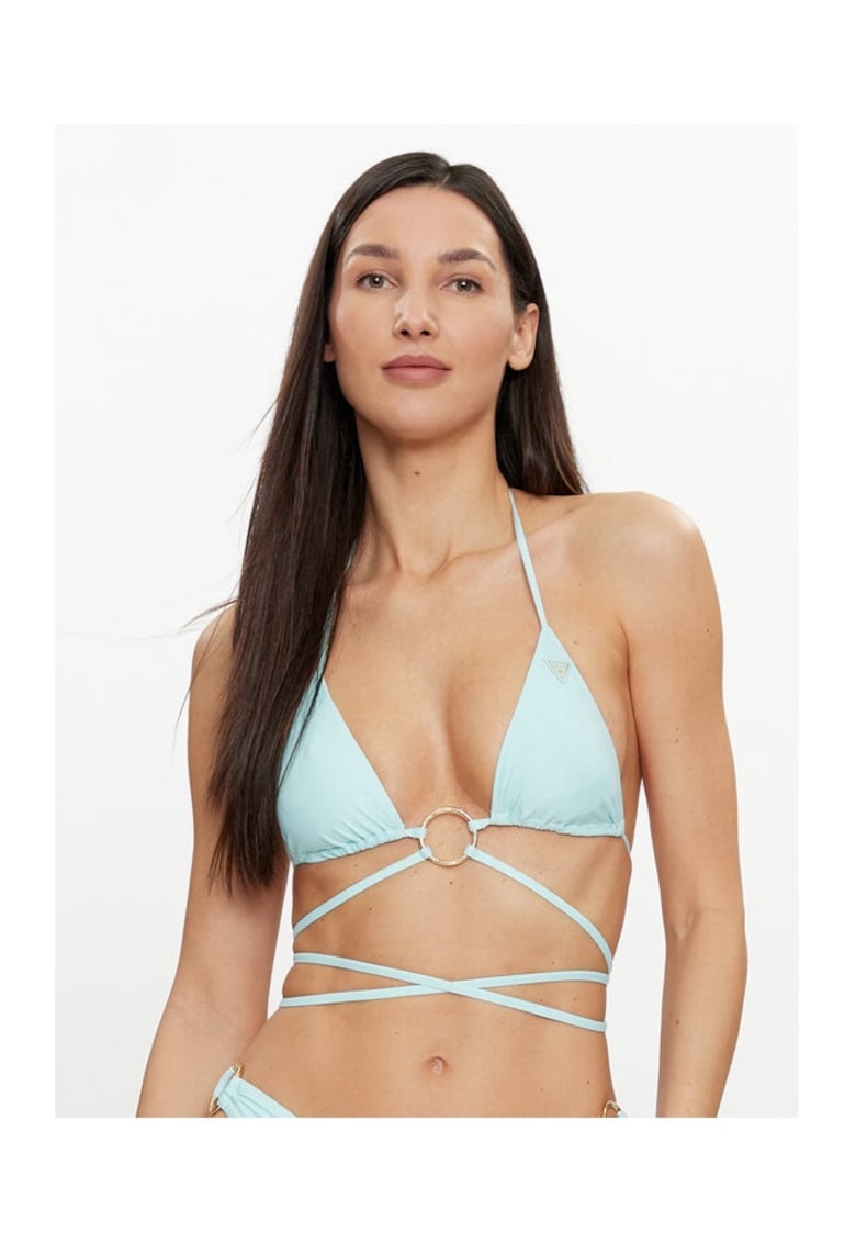 Sutien de baie dama - 510459 - Albastru celest - Poliamida