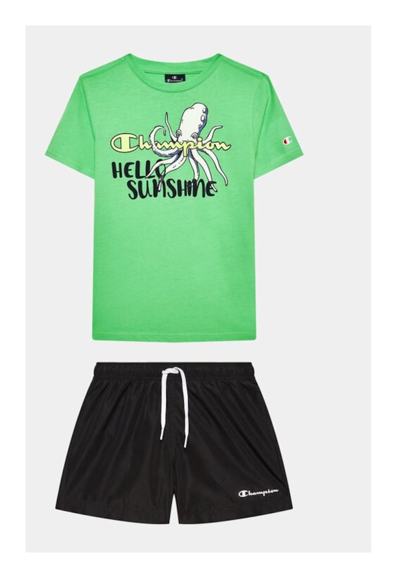 Compleu dama - 261192 - Verde/Bleumarin - Bumbac