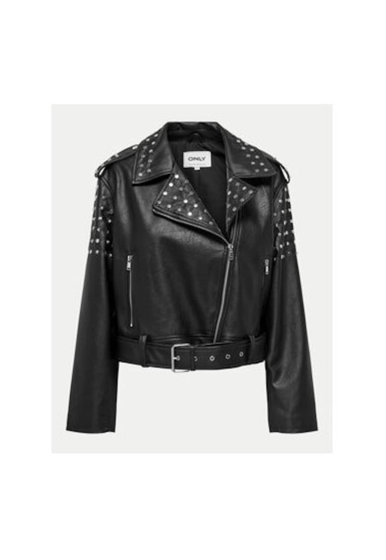 Geaca dama - 607158 - Negru - Piele Ecologica - Negru