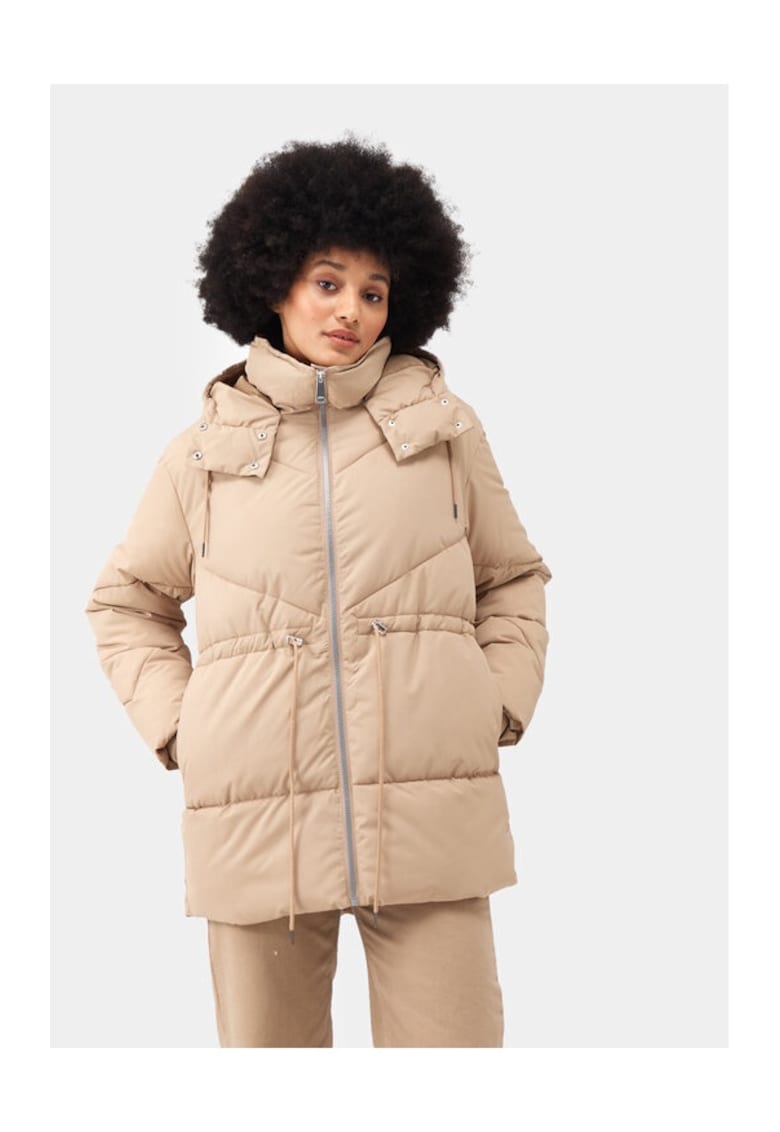 Geaca dama - 20378 - Bej - Poliester Geaca dama - 20378 - Bej - Poliester