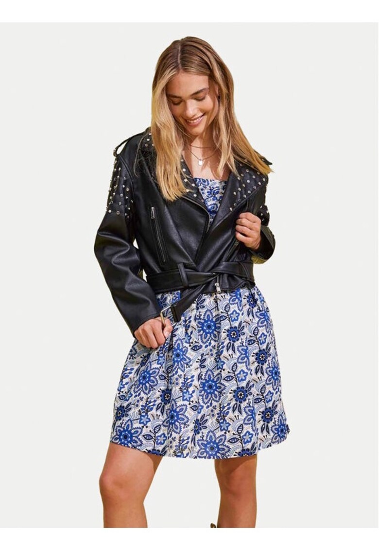 Geaca dama - Only - 607158 - Negru - Piele Ecologica