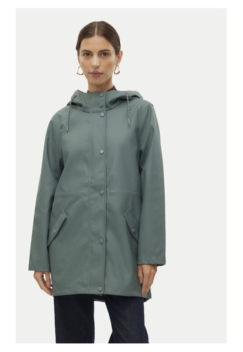 Geaca dama - 470660 - Verde - Poliester