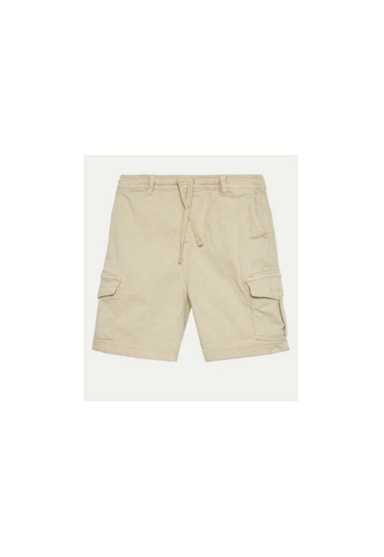 Pantaloni copii - 384388 - Bej - Bumbac -
