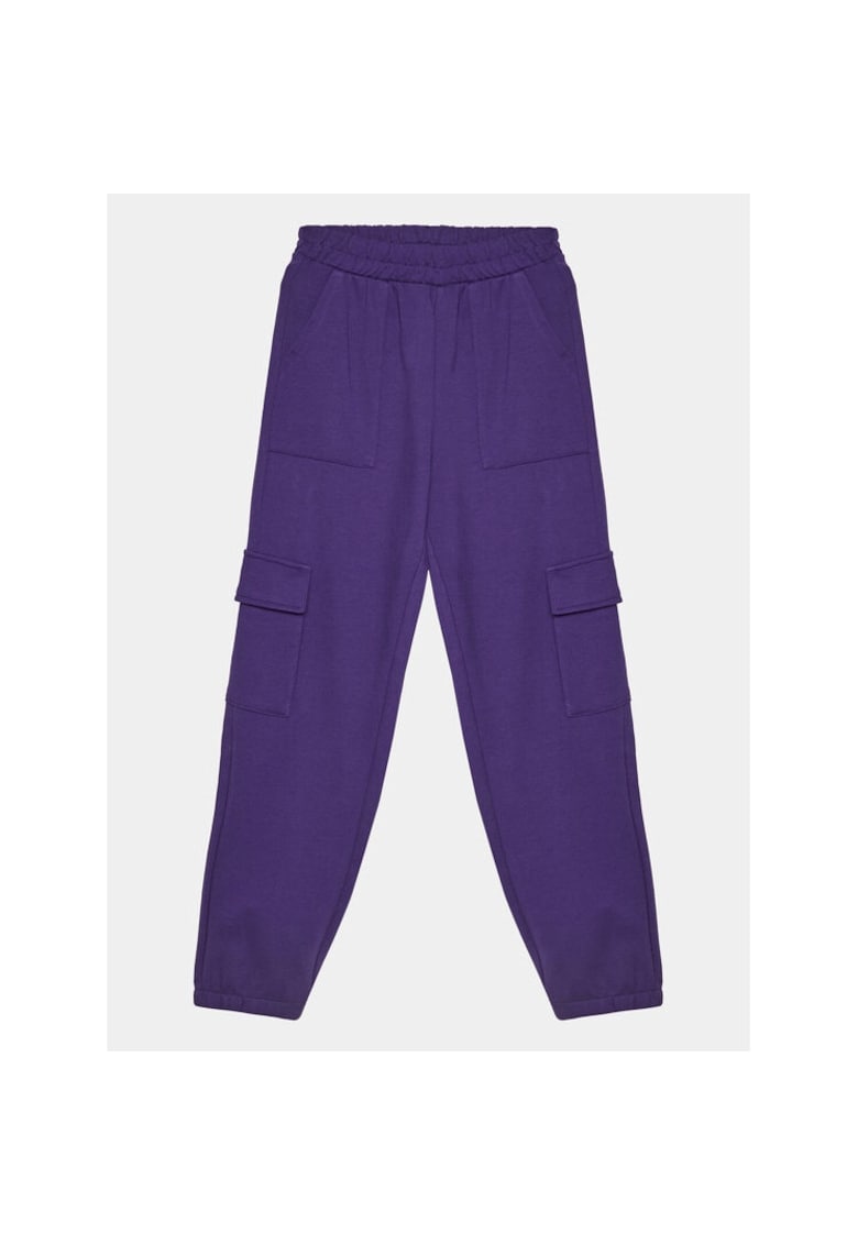 Pantaloni copii - 333775 - Violet - Bumbac