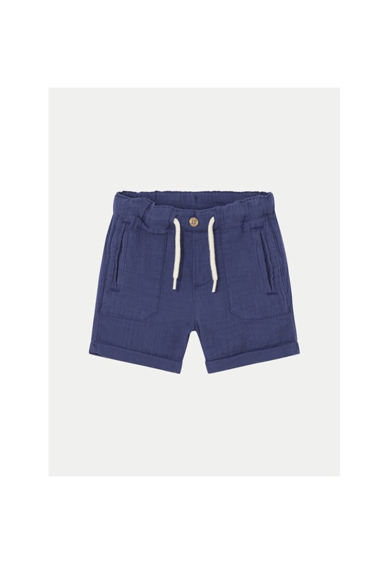 Pantaloni copii - 139994 - Bleumarin - Bumbac