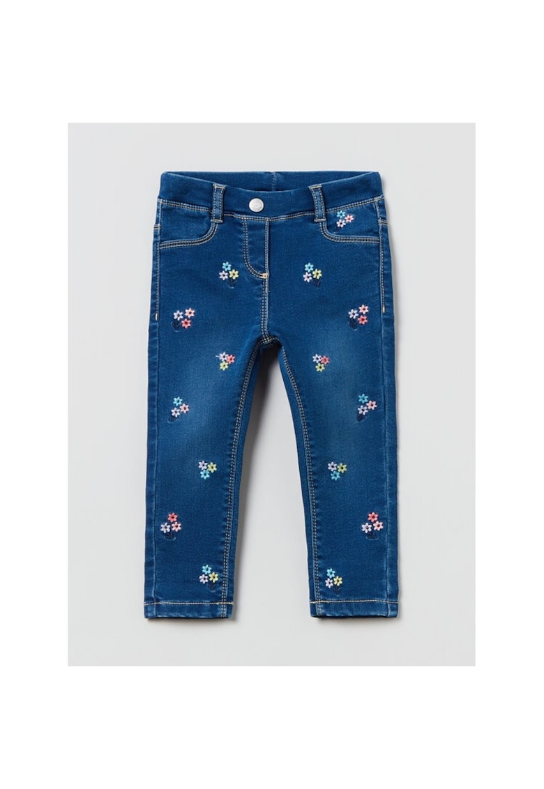 Pantaloni copii - 325787 - Bleumarin - Bumbac