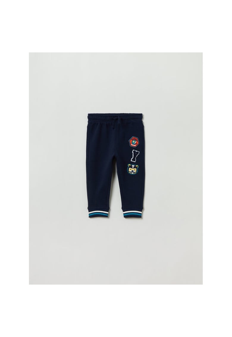 Pantaloni copii - 325206 - Bleumarin - Bumbac