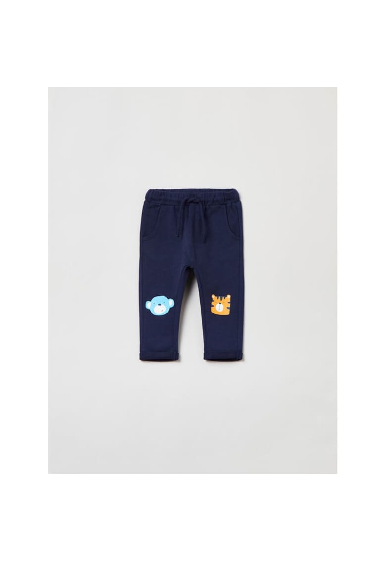 Pantaloni copii - 35540 - Bleumarin - Bumbac