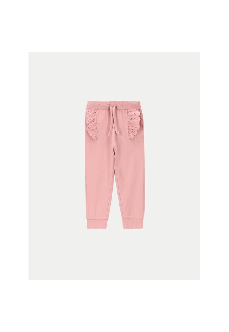 Pantaloni copii - 49446 - Roz - Bumbac