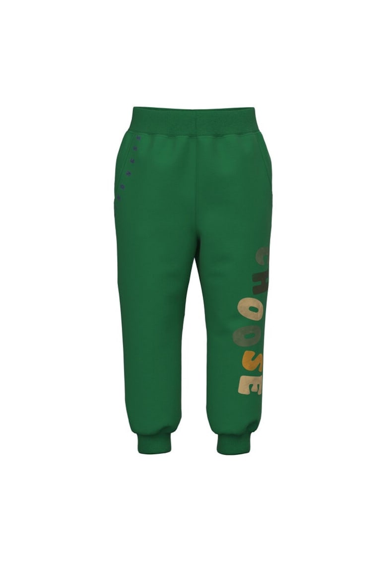 Pantaloni copii - 555321 - Verde - Bumbac