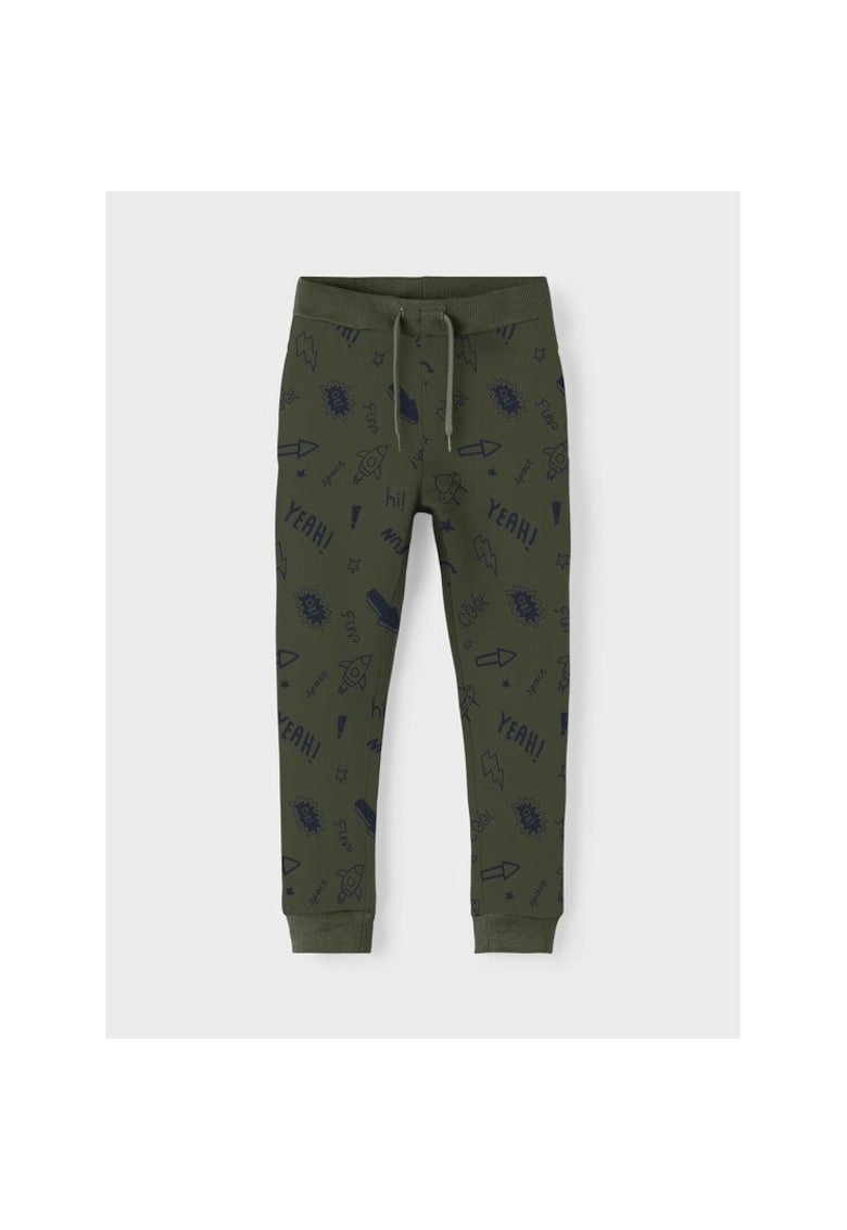 Pantaloni copii - 554799 - Verde - Bumbac