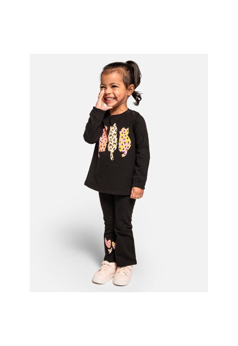 Colanti copii - 14307 - Negru - Bumbac