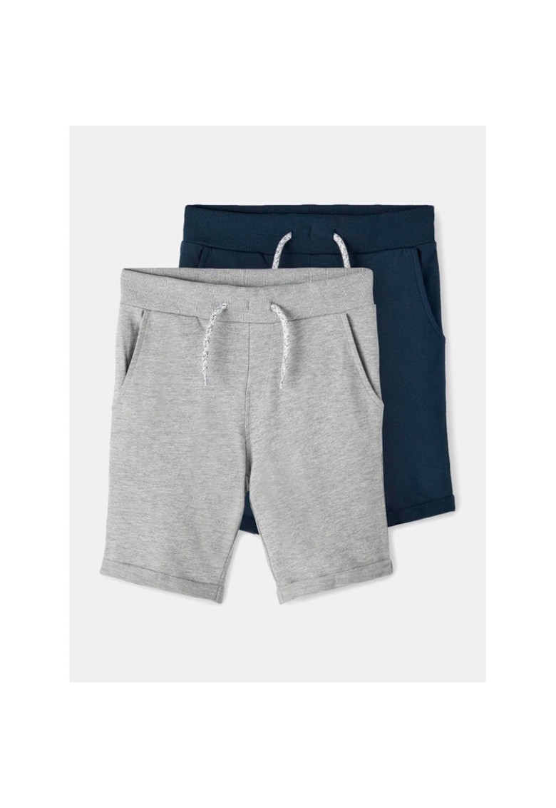 Set 2 perechi pantaloni scurti copii -  Bumbac