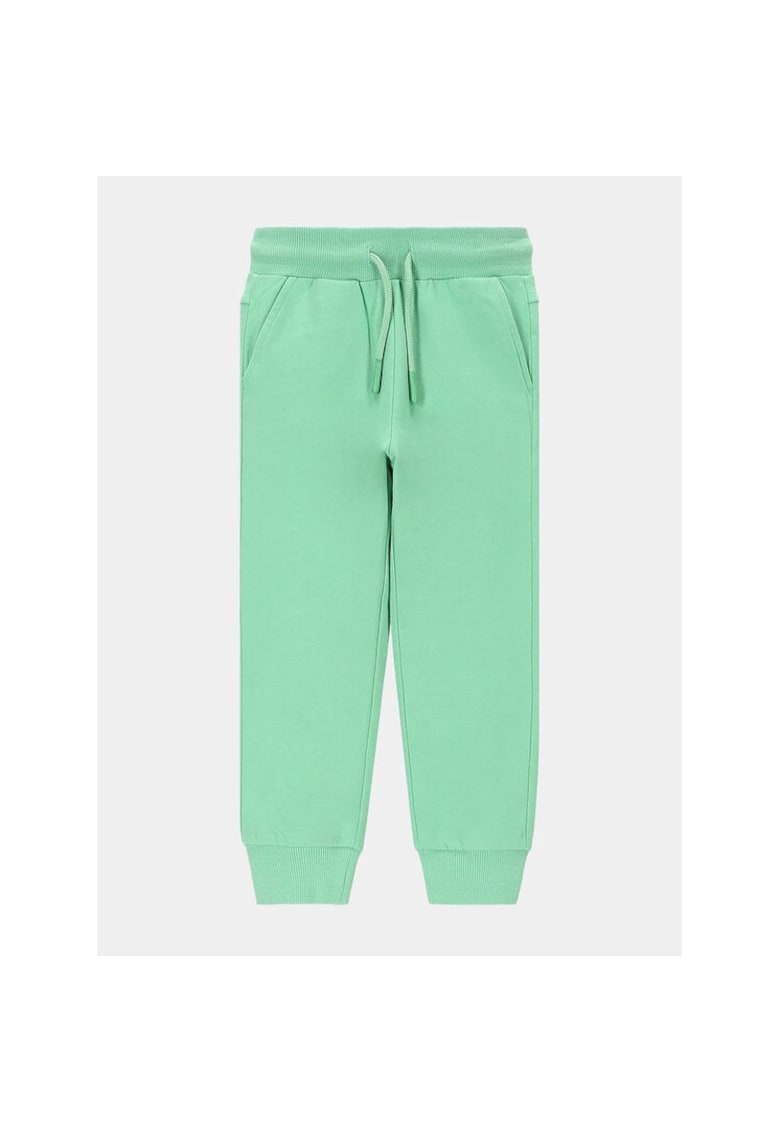 Pantaloni copii - 14093 - Verde - Bumbac