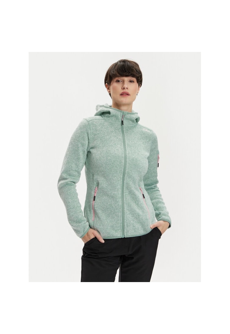 Bluza sport dama - 443337 - Verde - Poliester