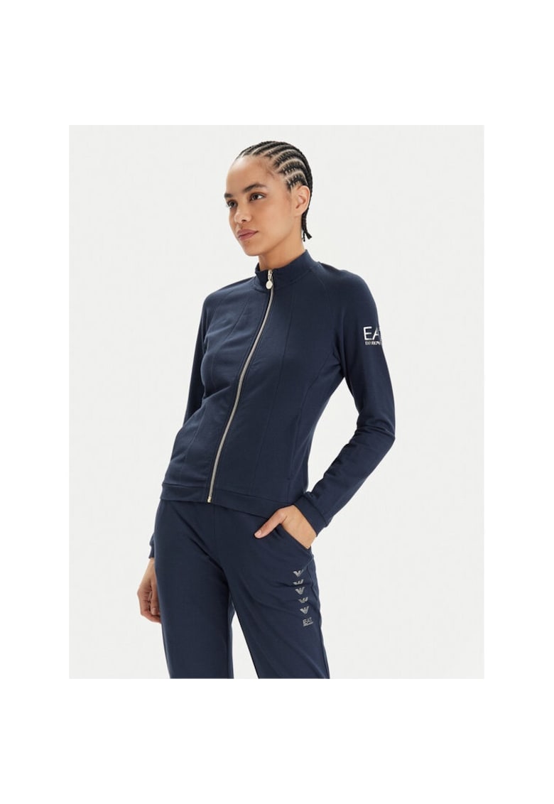 Bluza sport dama - 538255 - Bleumarin - Bumbac