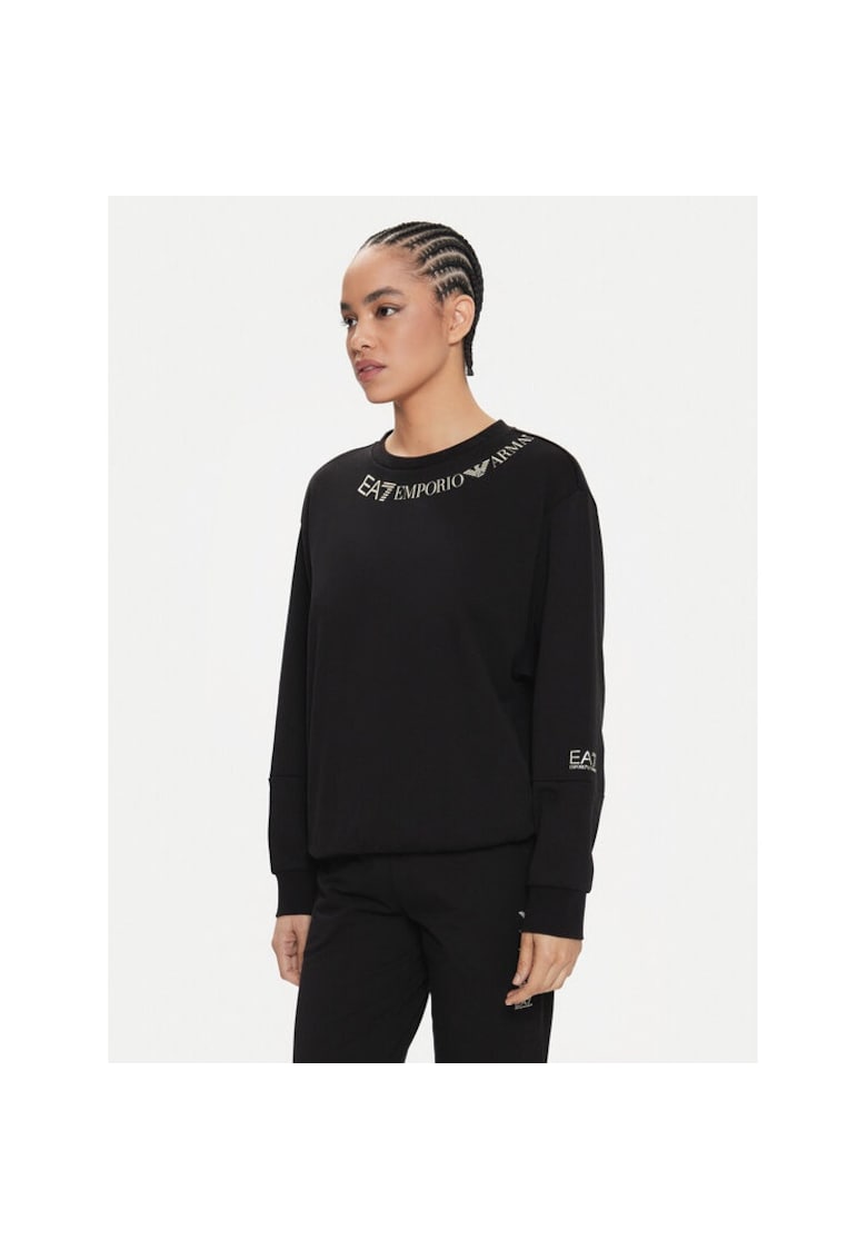 Bluza sport dama - 538279 - Negru - Bumbac