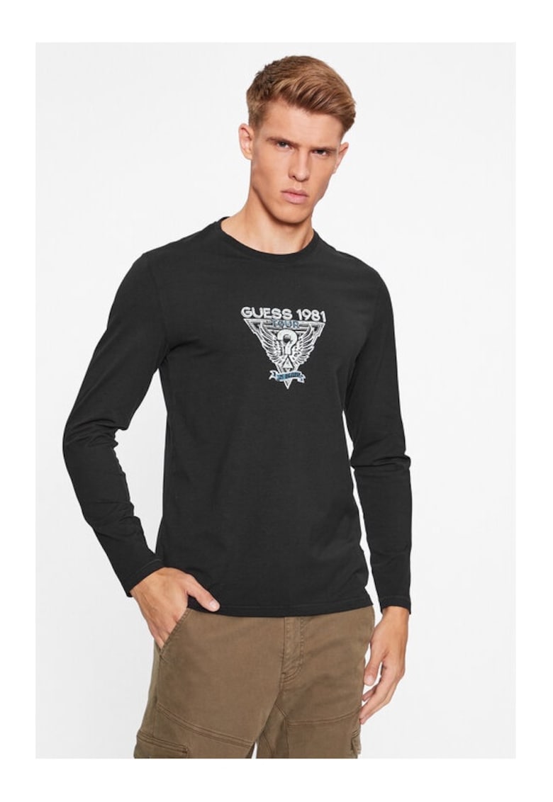 Bluza barbati - 977826 - Negru - Bumbac