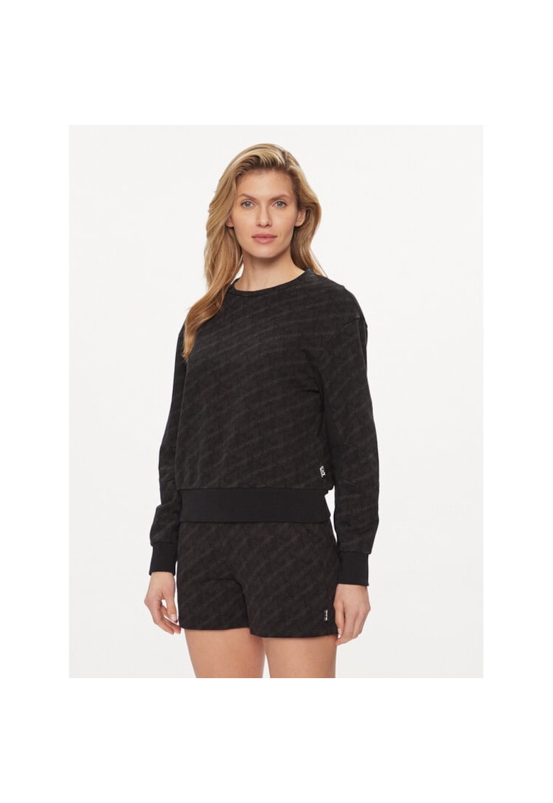 Bluza sport dama - 537586 - Negru - Bumbac