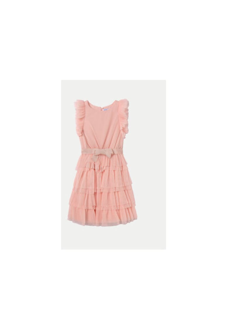 Rochie fete - 014475 - Roz - Poliester -
