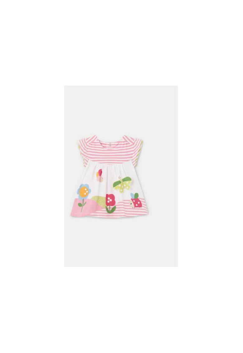 Rochie fete - 139031 - Roz - Bumbac -