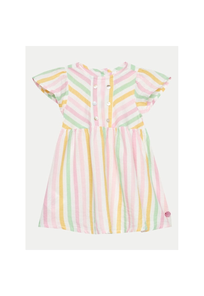 Rochie fete - 050114 - Multicolor - Bumbac - Multicolor