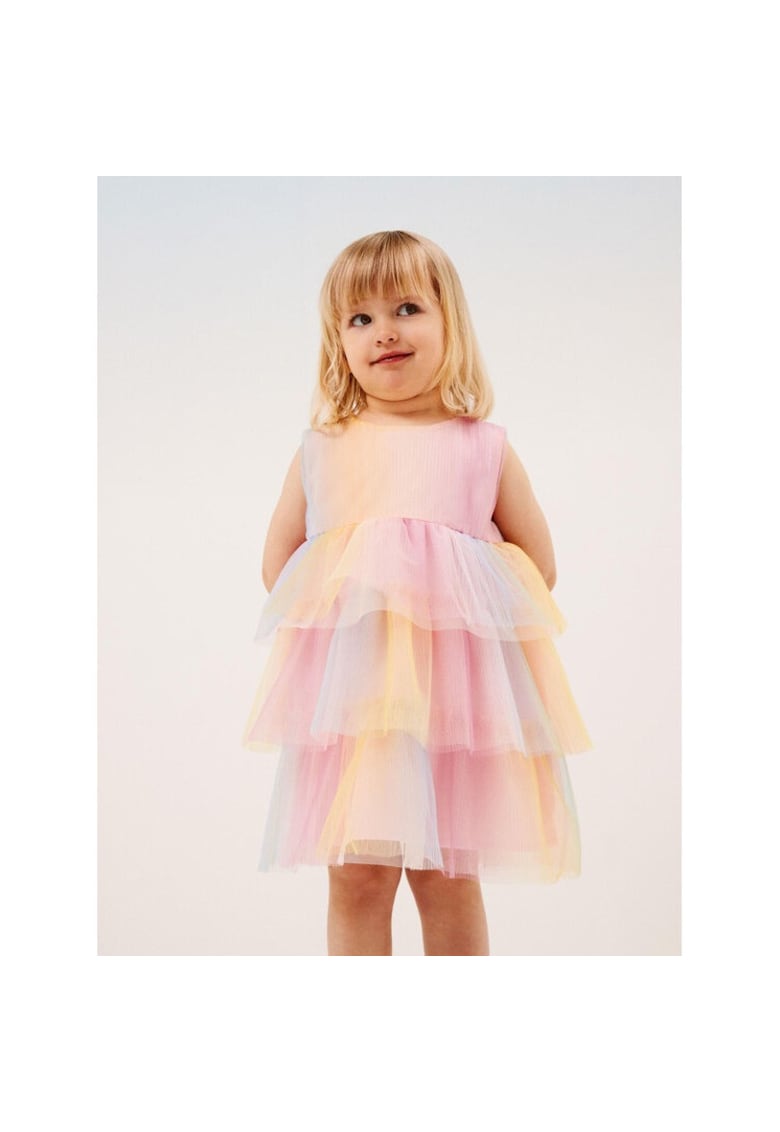 Rochie fete - 523299 - Multicolor - Poliester