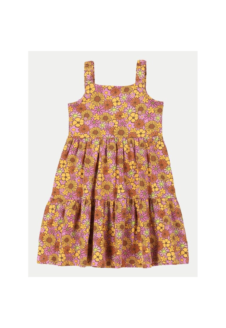 Rochie fete - 49866 - Multicolor - Bumbac