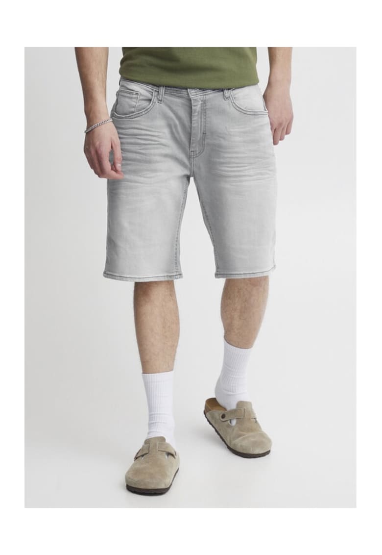 Pantaloni scurti barbati -  539856 - Gri - Bumbac Pantaloni scurti barbati -  539856 - Gri - Bumbac