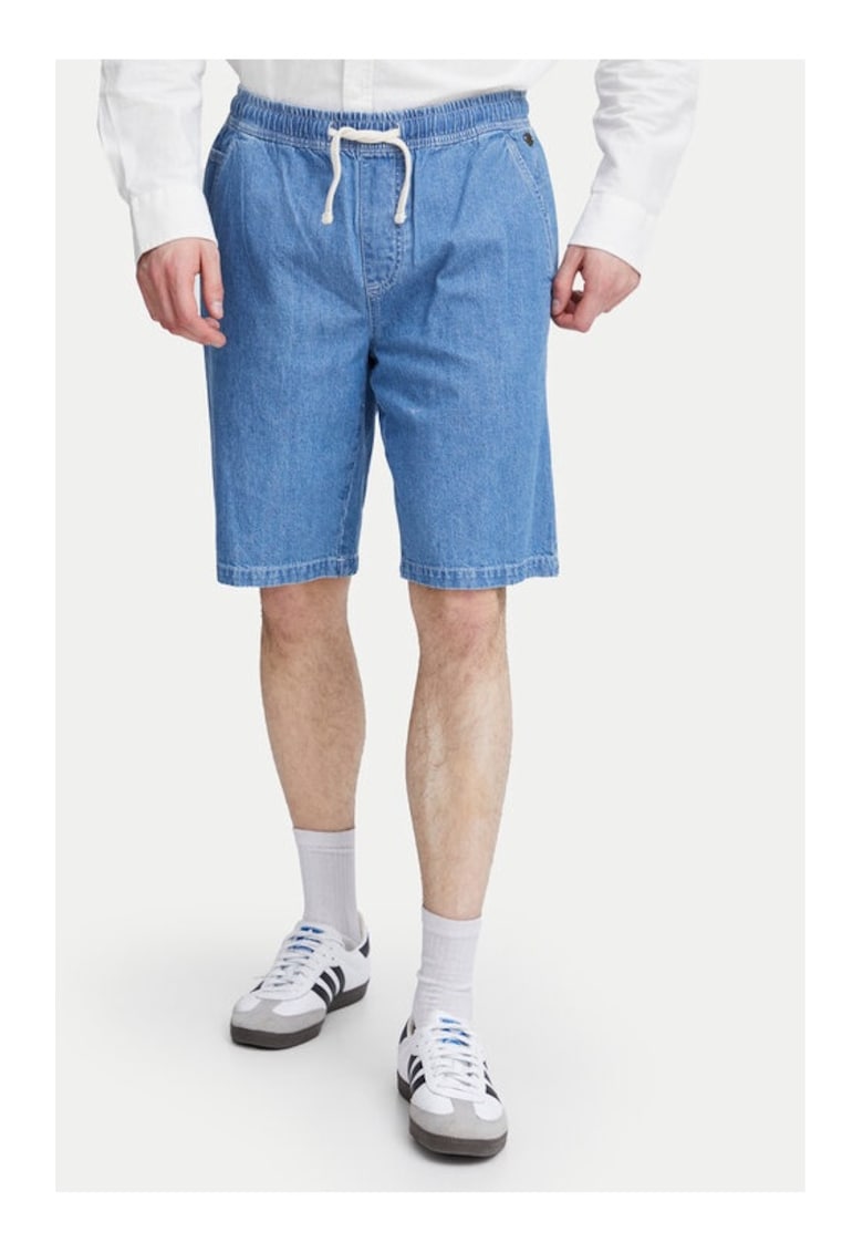 Pantaloni scurti barbati - 531041 - Albastru - Bumbac