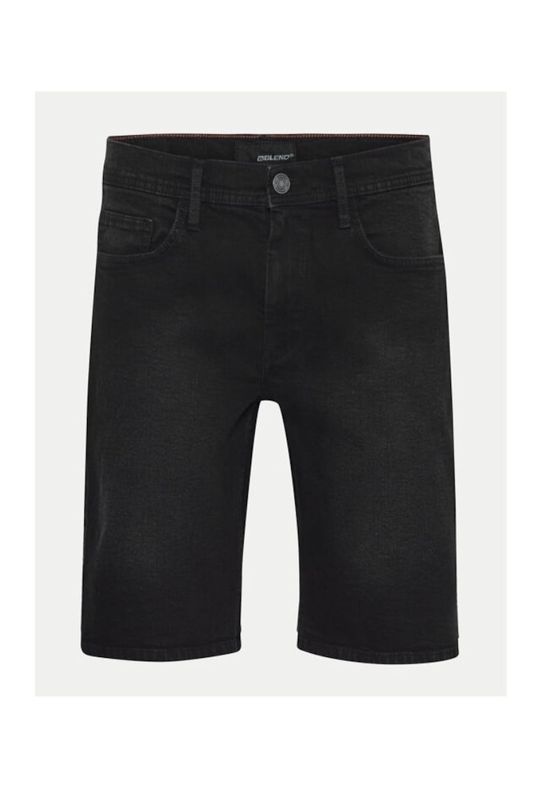 Pantaloni scurti barbati - 530426 - Negru - Bumbac